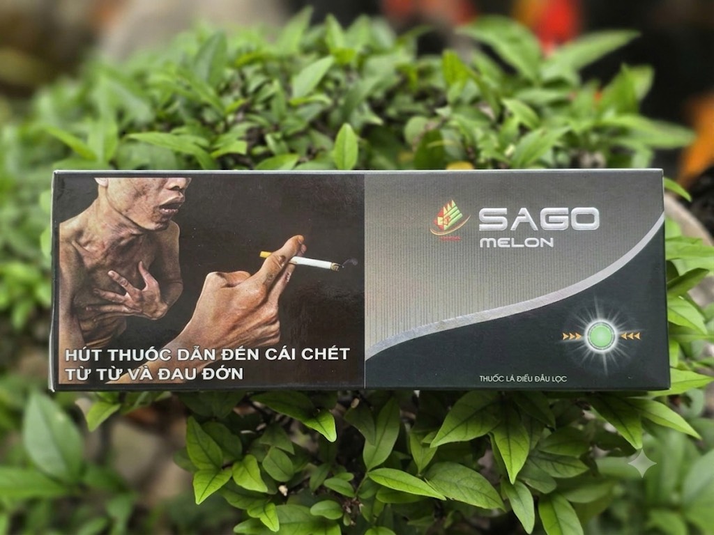 Tút Thuốc lá điếu đầu lọc SAGO Demi Melon